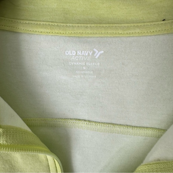 Old Navy  Lime Green Women's Dynamic Fleece Pullover Top - Picture 4 of 5